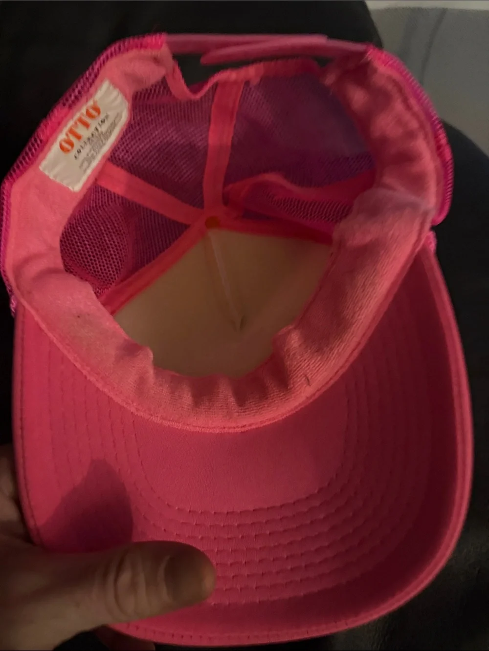Just Drunk Pink Mesh Trucker Hat - women’s cap Accessories